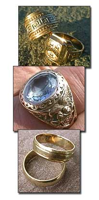 Roger Williams & US Navy rings