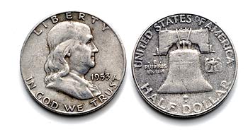 1953 Franklin Half